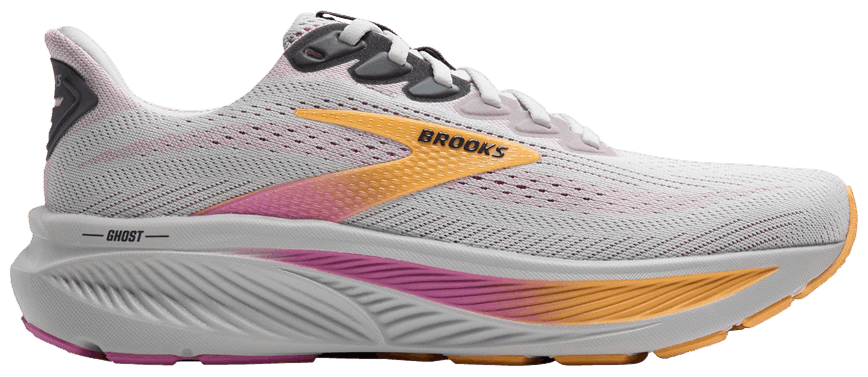Brooks Ghost 17 Wide 'Oyster Apricot Pink'