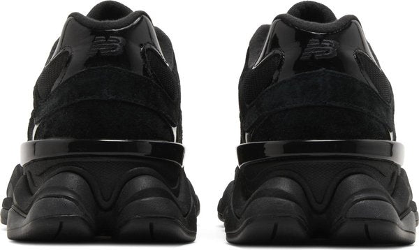 9060 'Triple Black Suede Patent'