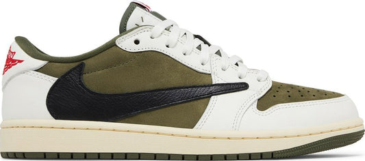Travis Scott x Air Jordan 1 Retro Low OG SP 'Reverse Olive / Medium Olive