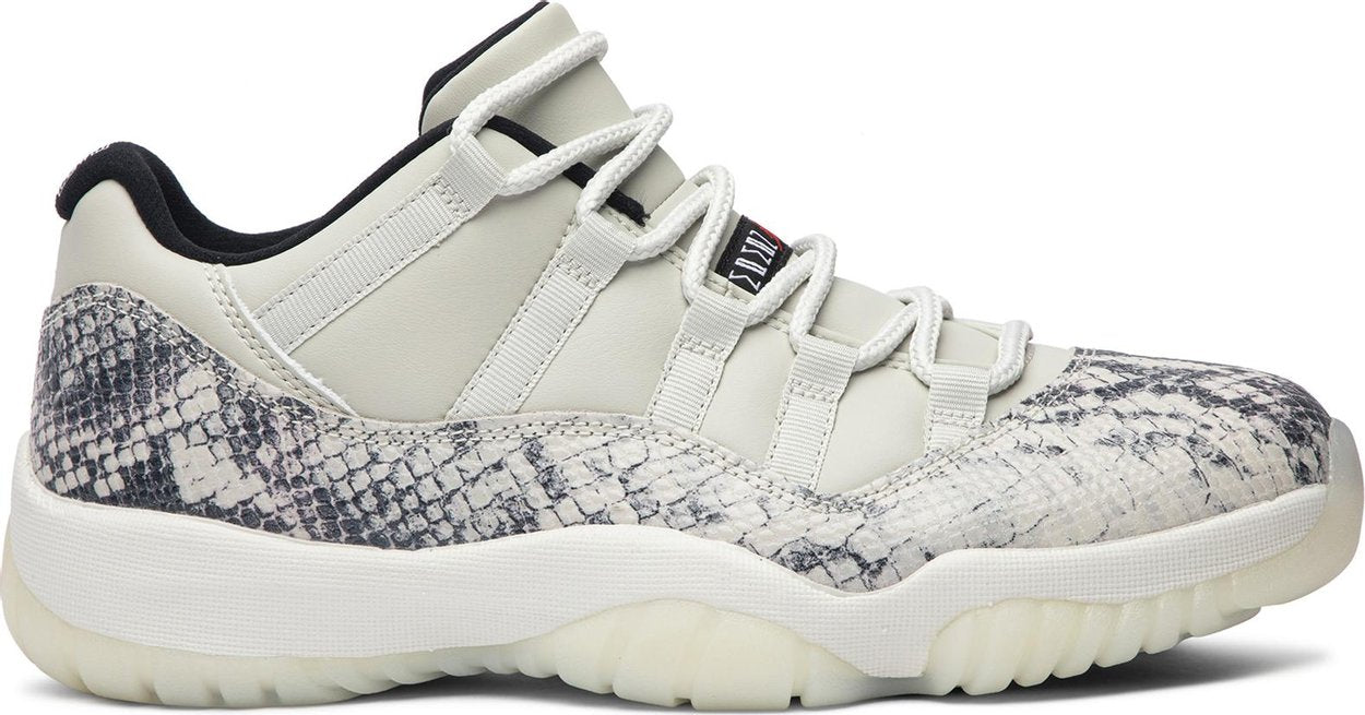 11 Low 'Light Bone Snakeskin'