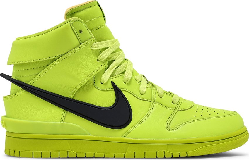 Dunk High 'Dark Sulfur'AMBUSH x Dunk High 'Flash Lime'