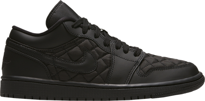 1 Low 'Triple Black Quilted'