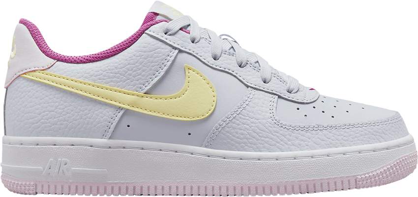 Air Force 1 GS 'Grey Citron Fuchsia'