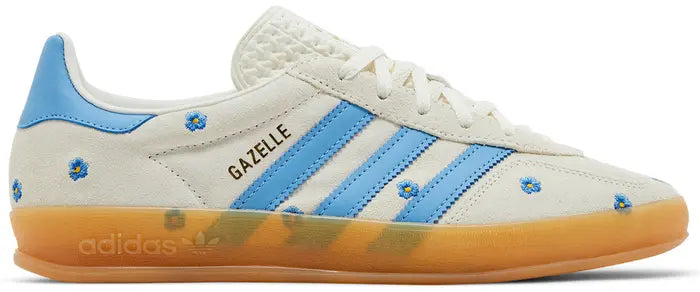 Adidas Gazelle Indoor 'Light Blue Floral Embroidery'