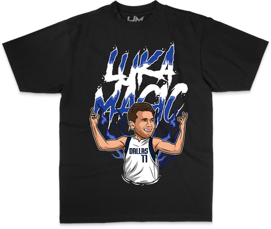 LUKA DONCIC NBA Cartoon Heavyweight Shirt