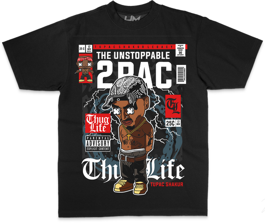 2 Pac Cartoon Heavyweight Shirt