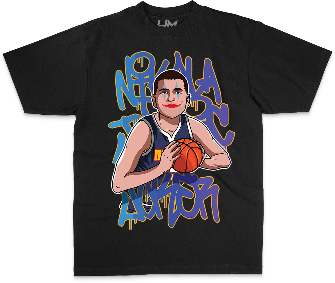 NIKOLA JOKIC NBA Cartoon Heavyweight Shirt