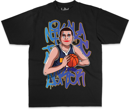 NIKOLA JOKIC NBA Cartoon Heavyweight Shirt