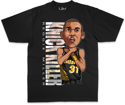 REGGIE MILLER NBA Cartoon Heavyweight Shirt