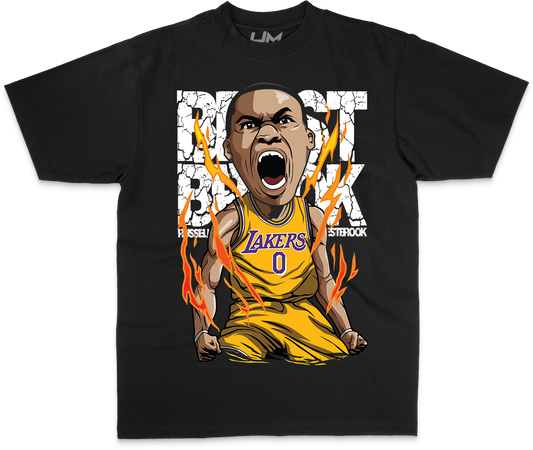 RUSSELL WESTBROOK NBA Cartoon Heavyweight Shirt
