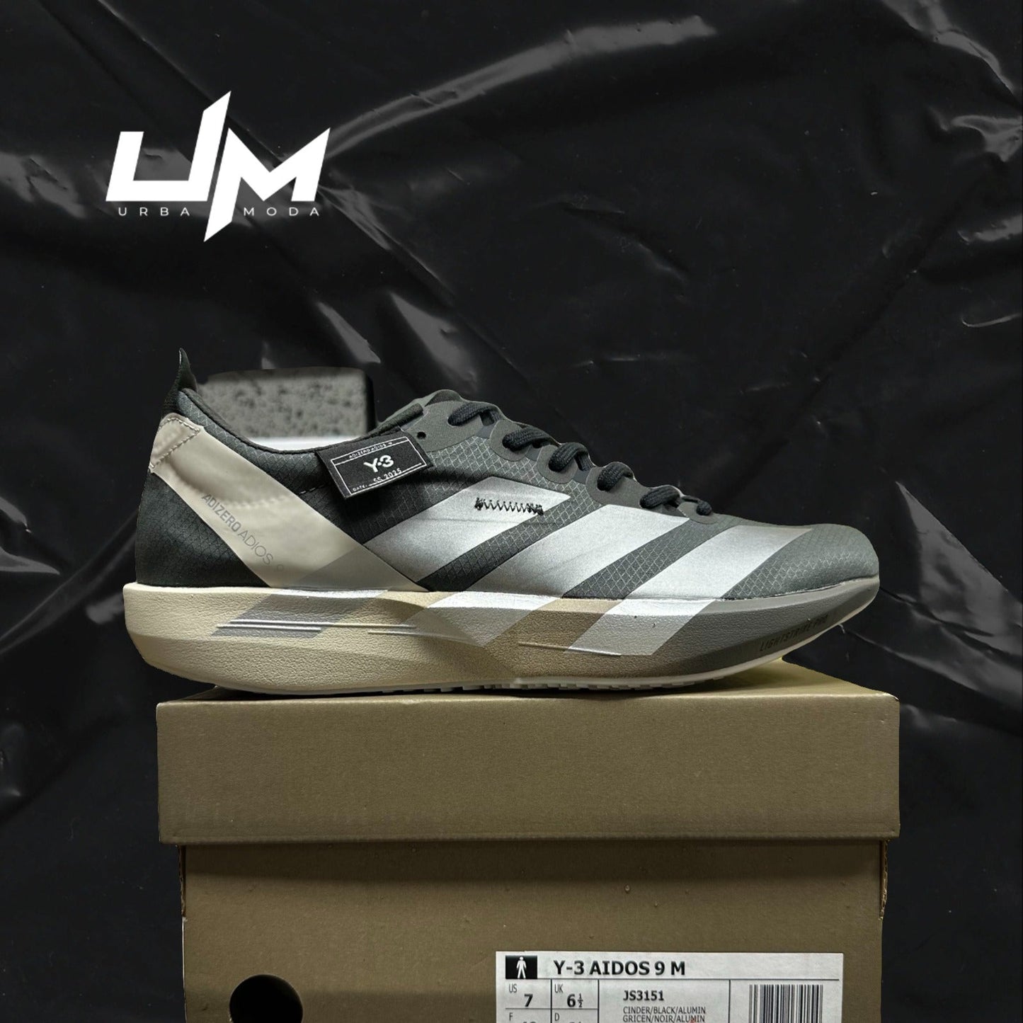 Adidas Y-3 Adios 9 Cinder Black