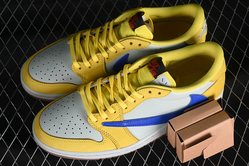 Travis Scott x Air Jordan 1 Retro Low OG SP 'Canary'