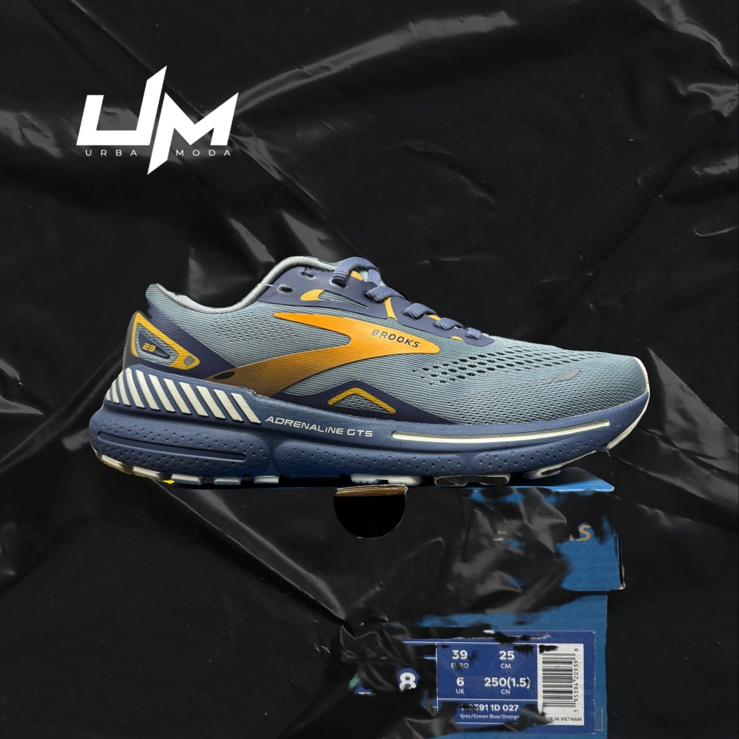 Brooks Adrenaline GTS 23 Navy Orange