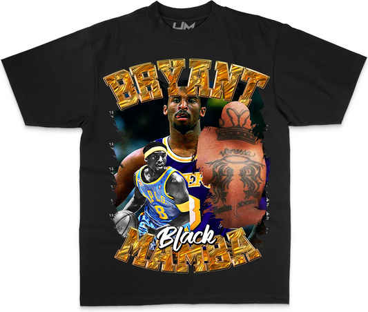 Kobe Bryant Black Mamba Heavyweight Shirt