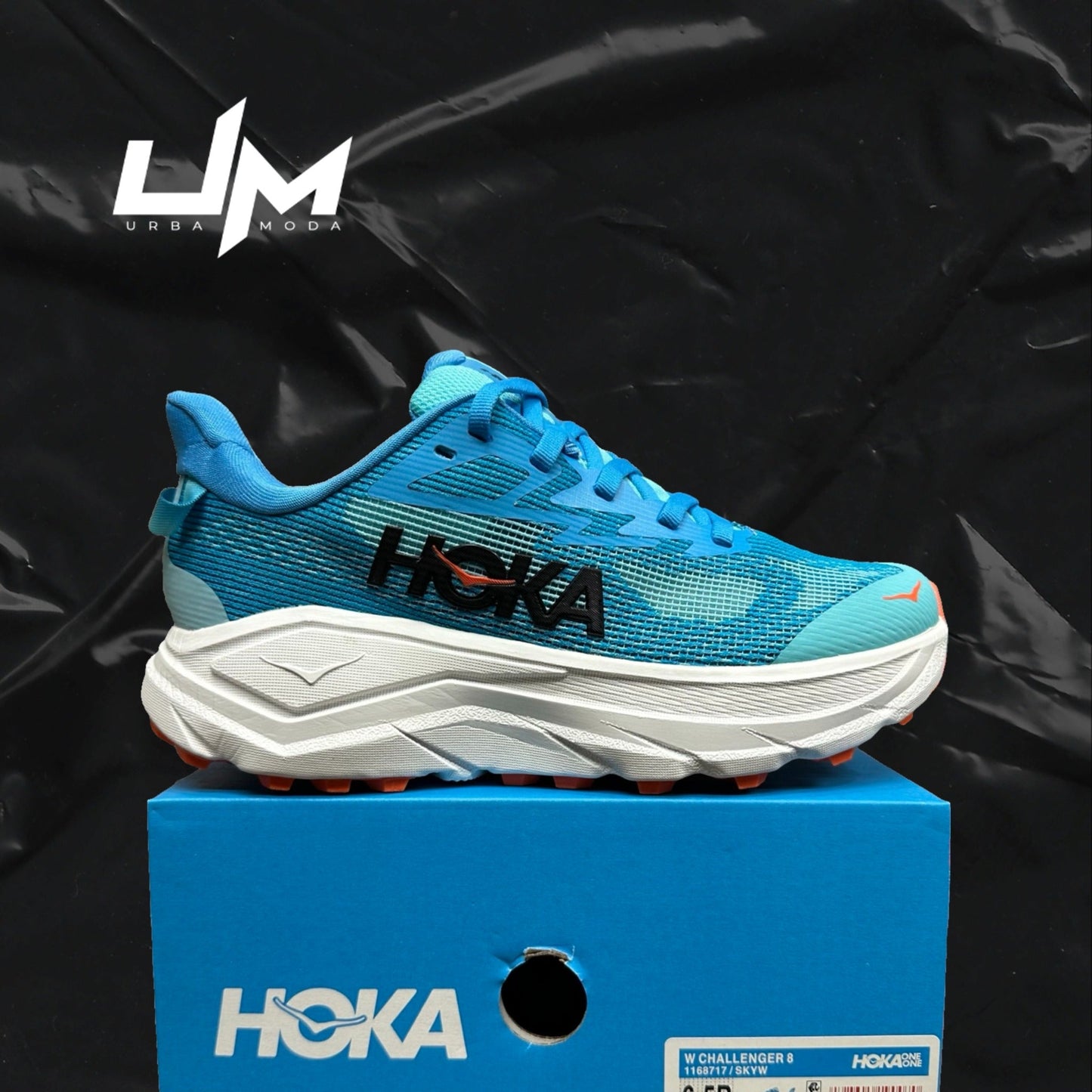 Hoka Challenger 8 Teal Blue