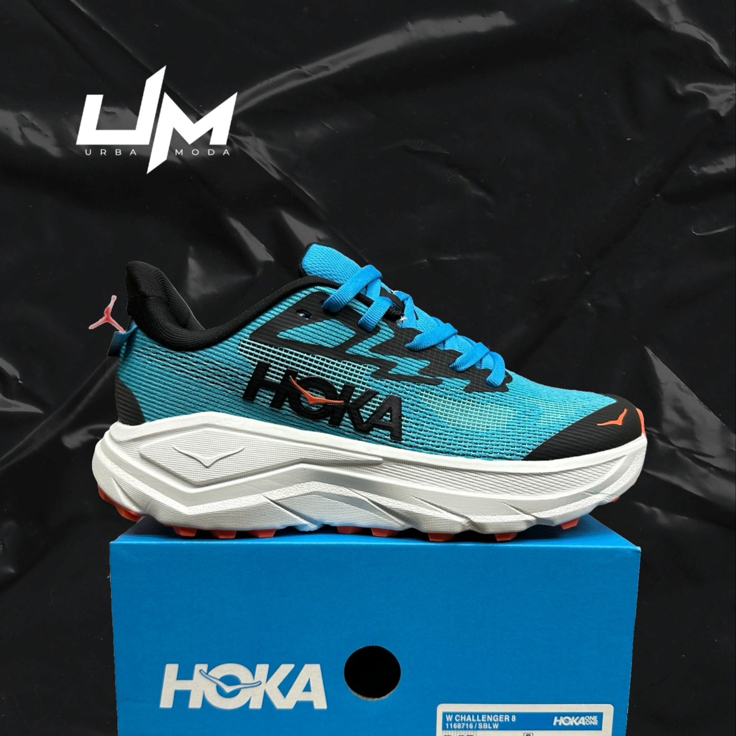 Hoka Challenger 8 Teal White