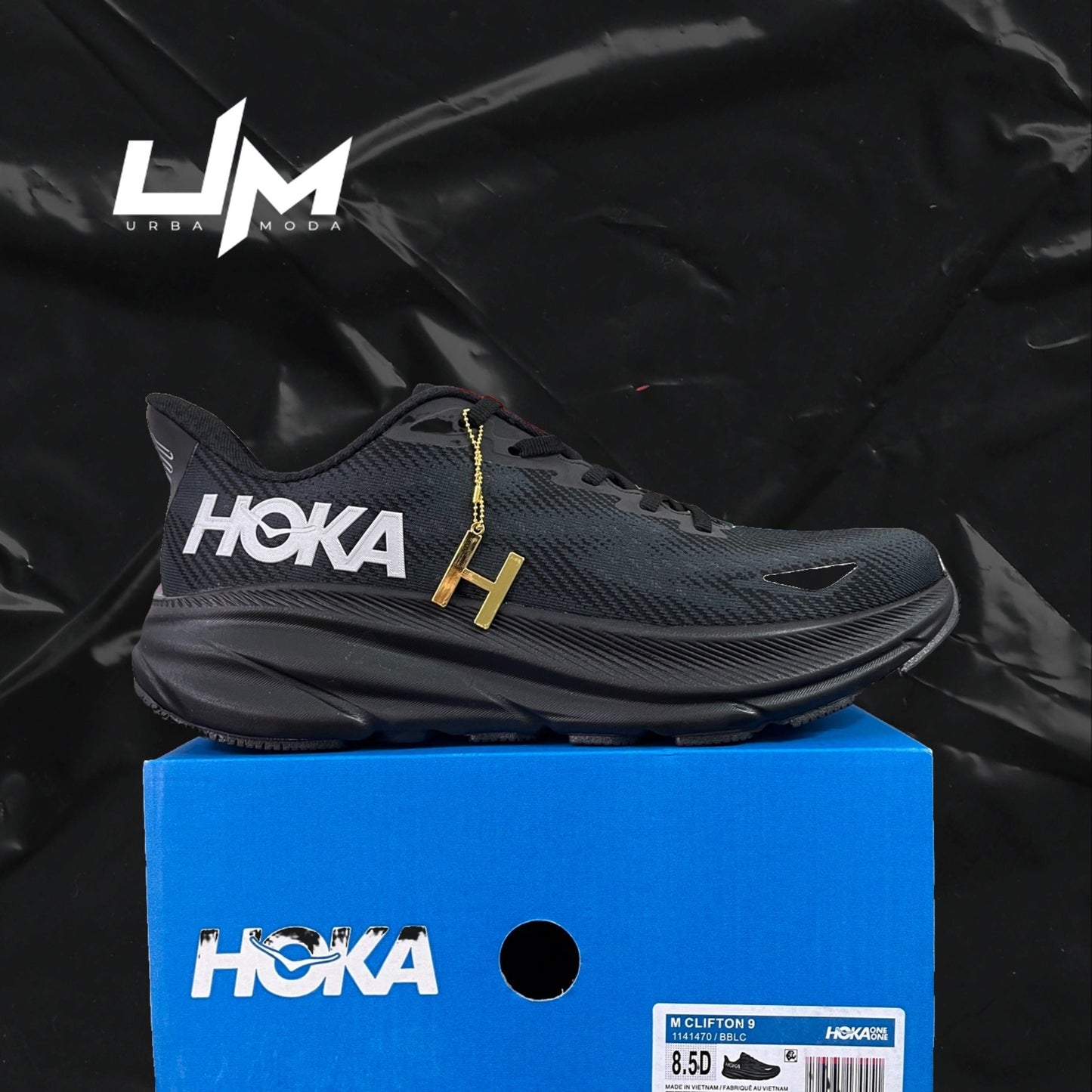 Hoka Clifton 9 GTX All Black