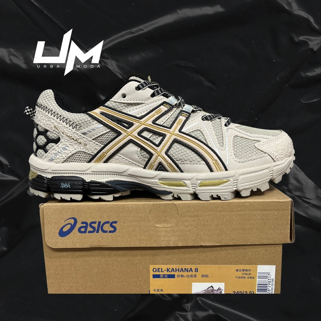 Asics Kahana 8 Cream Tan Gold