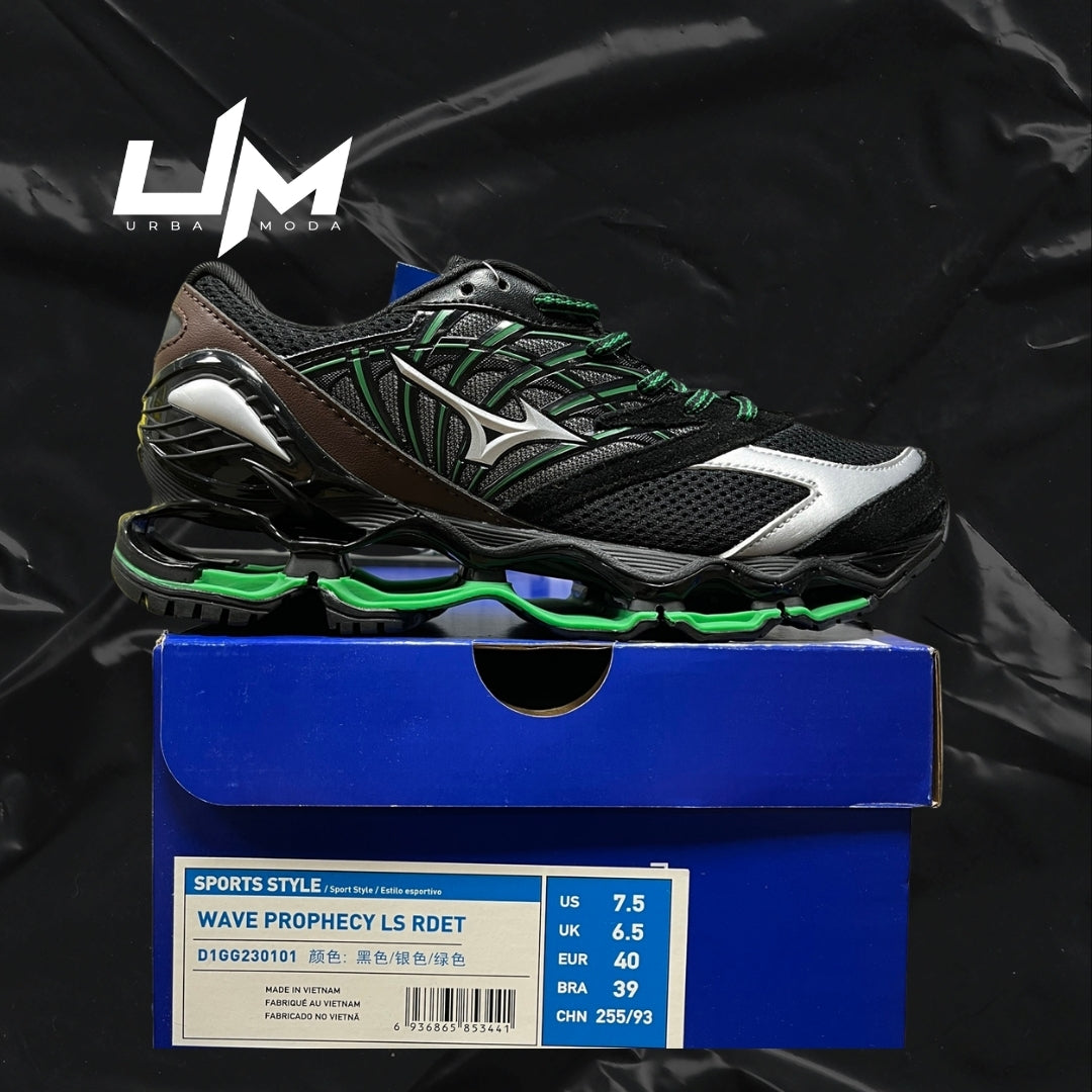 Mizuno Wave Prophecy LS RDET Black Green