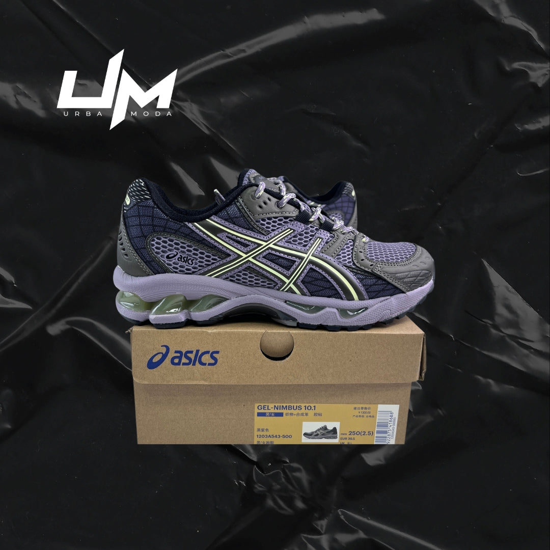 Asics Nimbus 10.1 Purple Grey Lime