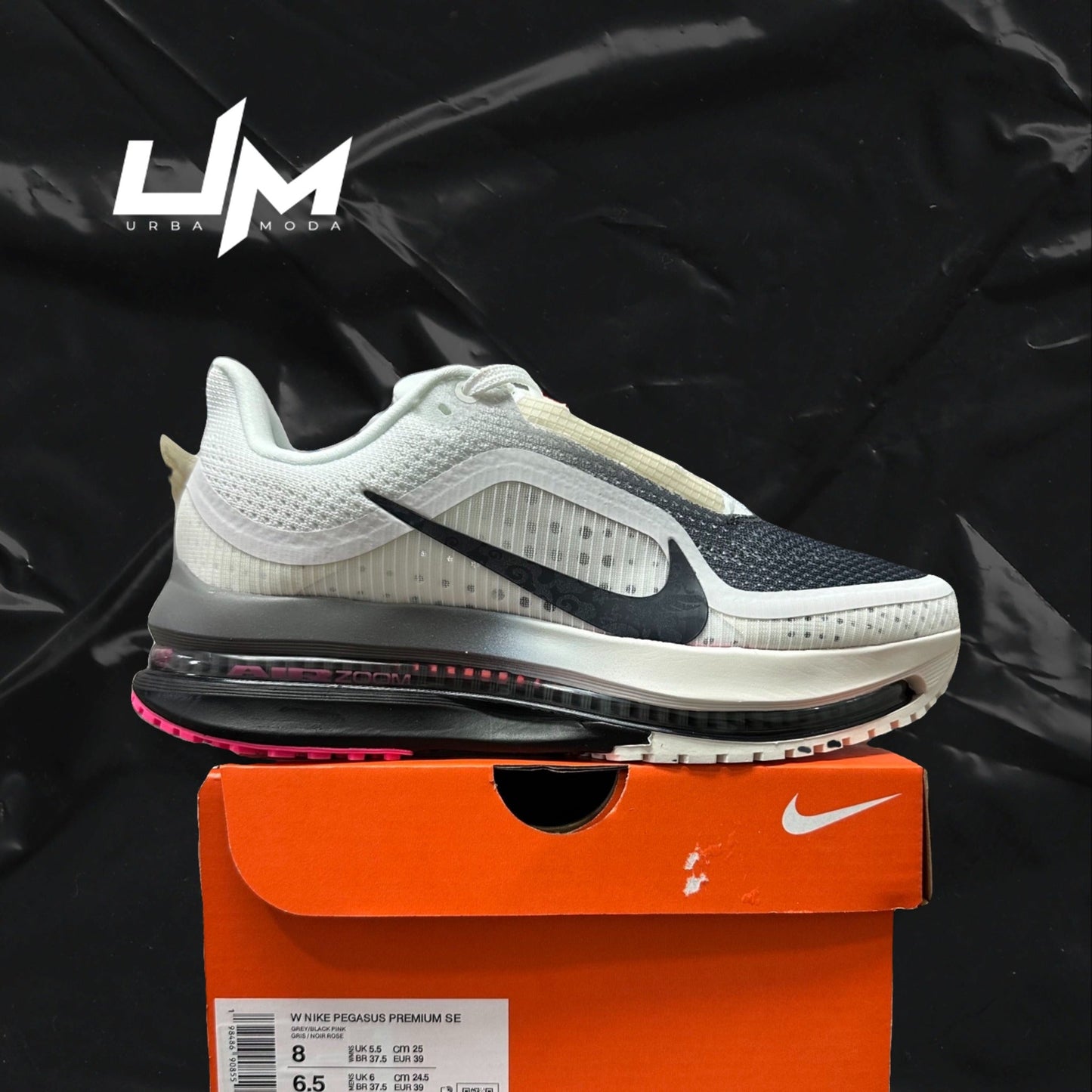 Nike Pegasus Premium SE Grey Black Pink