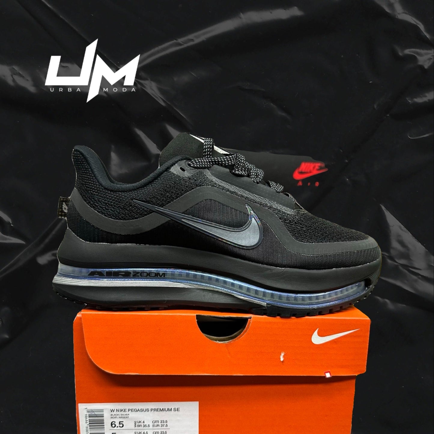 Nike Pegasus Premium SE Black Blue