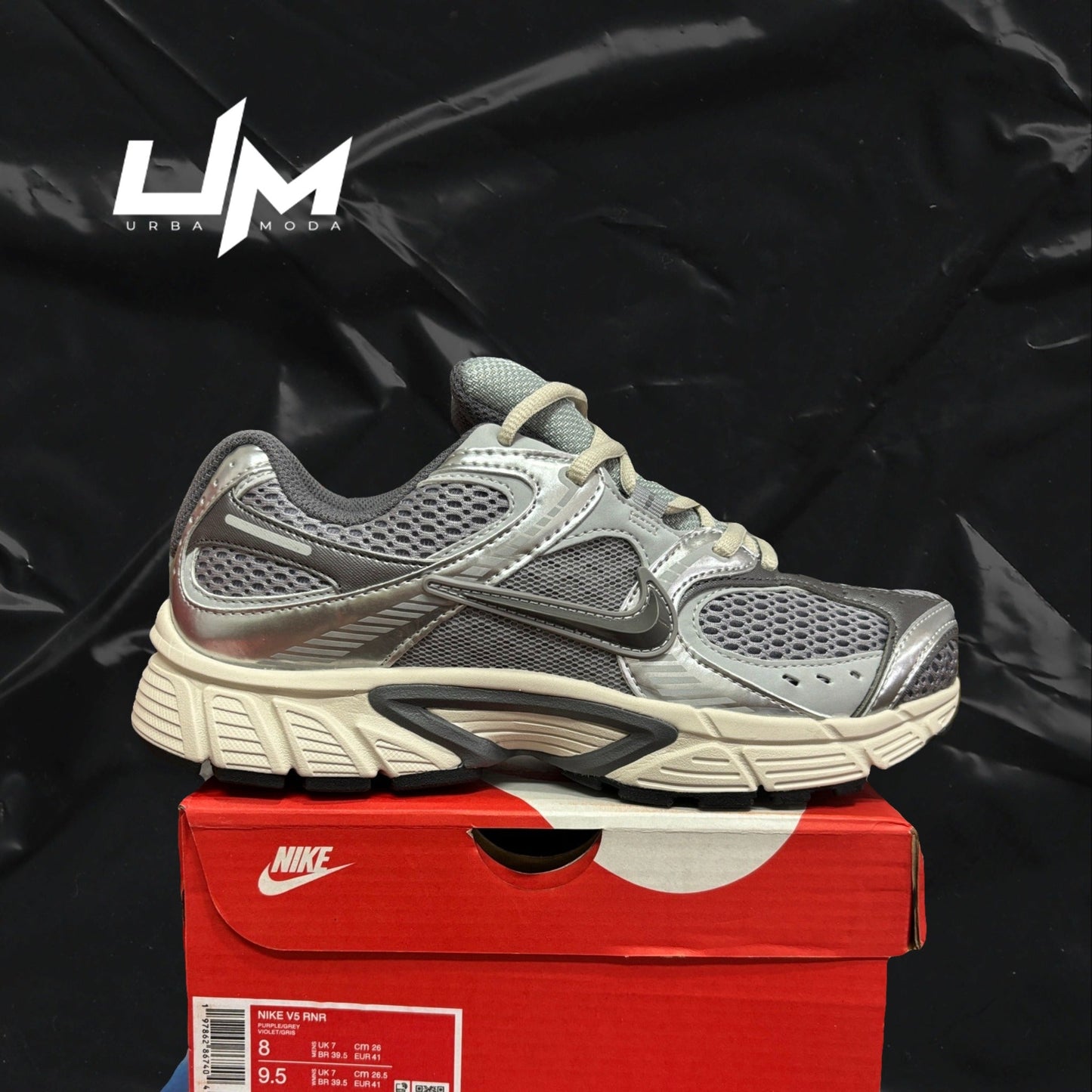 Nike V5 RNR Grey Purple