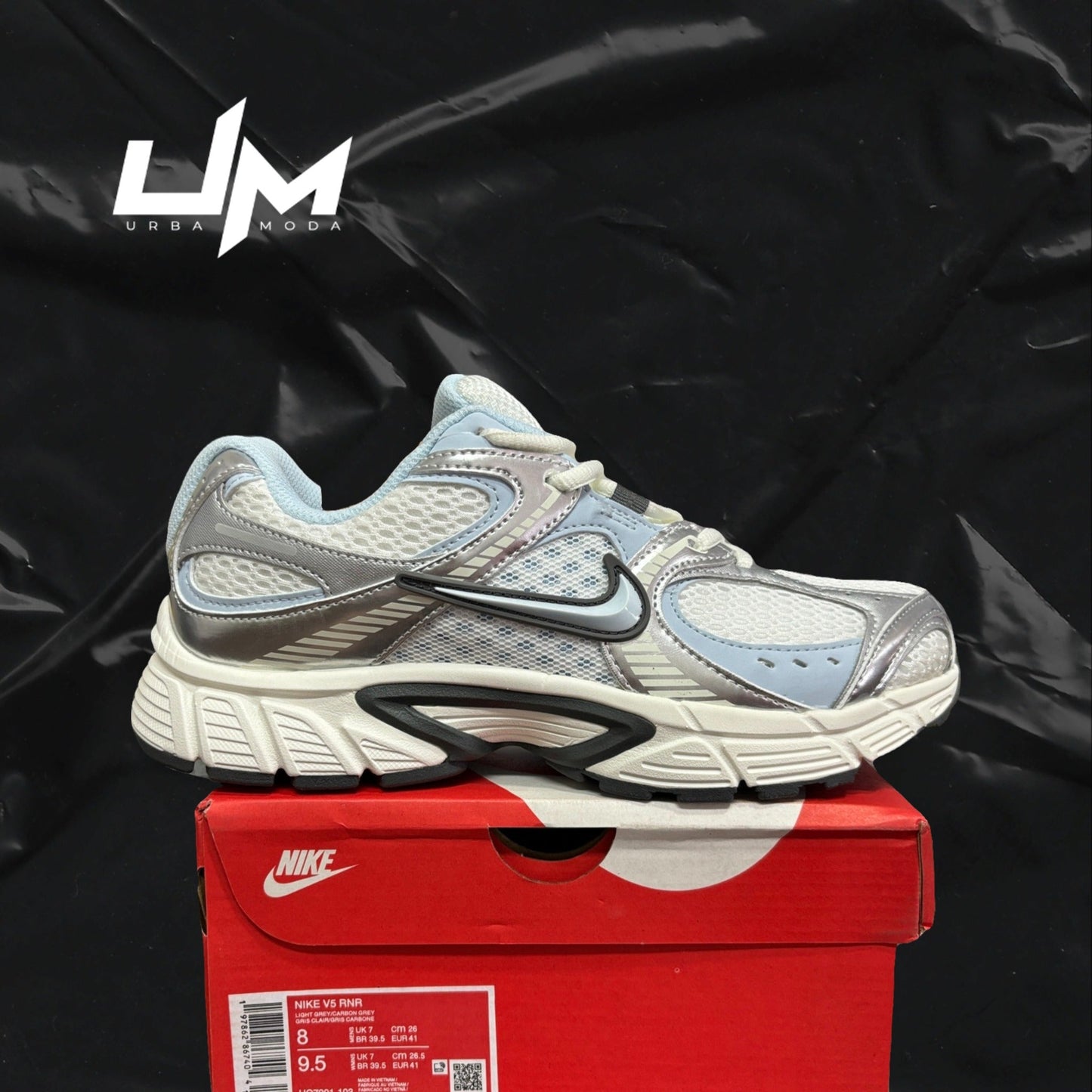 Nike V5 RNR Grey Blue Silver