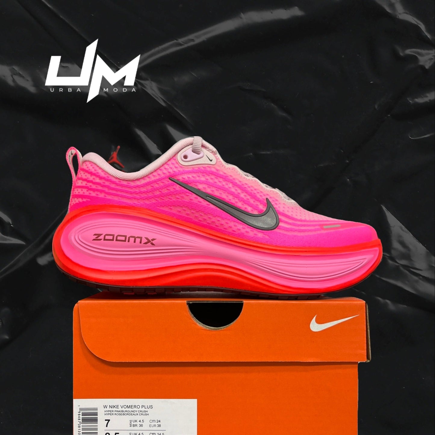 Nike Vomero Plus Pink Red