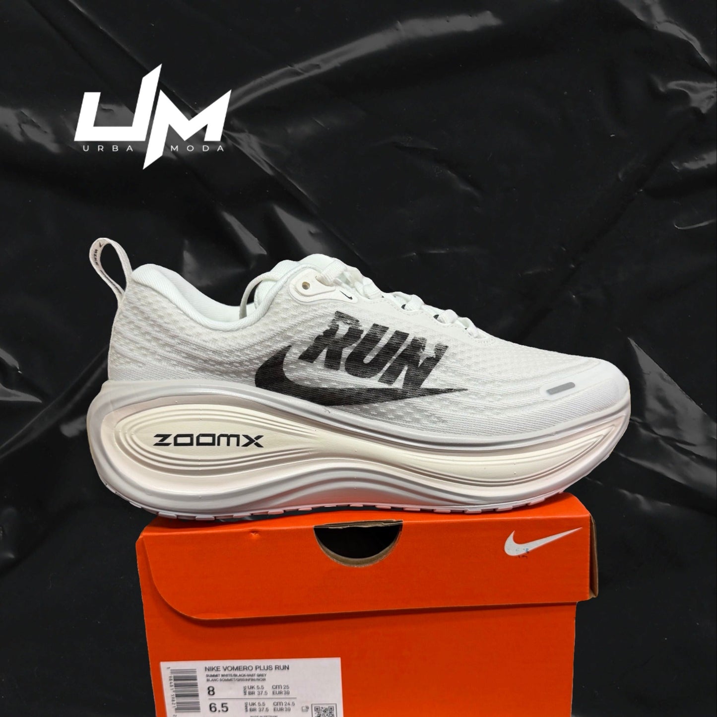 Nike Vomero Plus Run White Grey