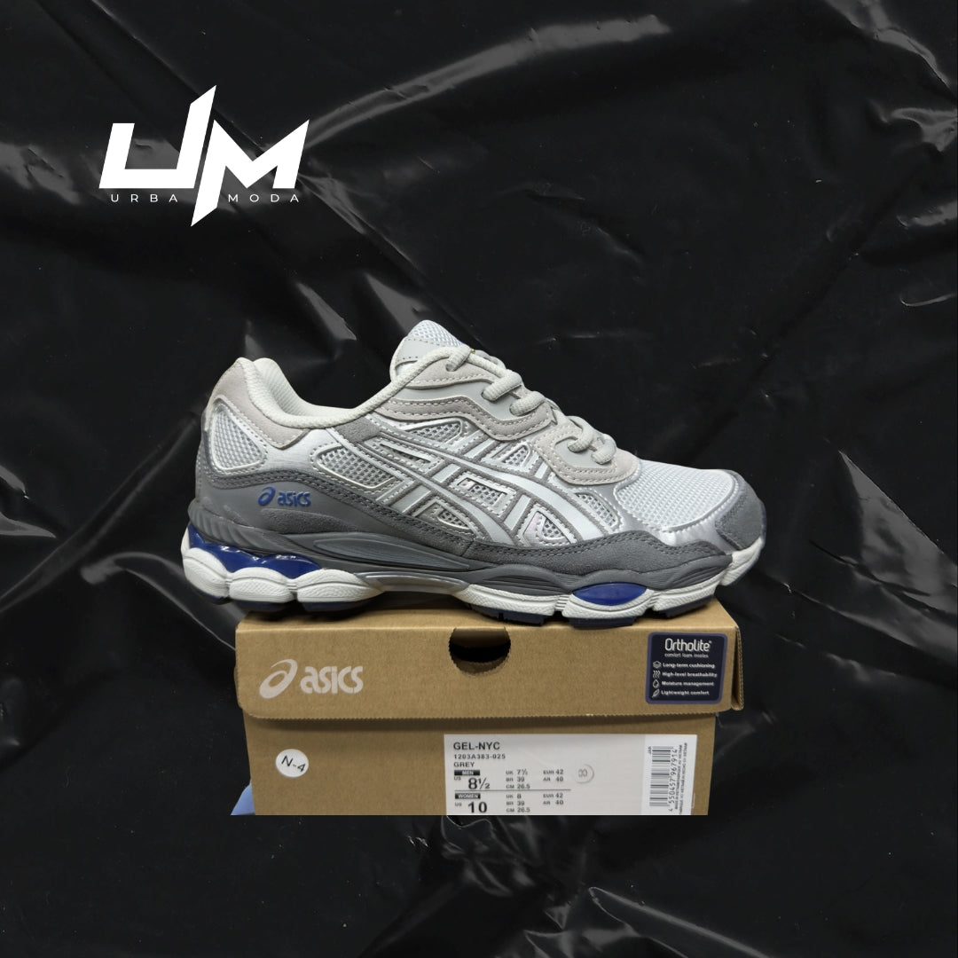 Asics NYC Grey White Blue