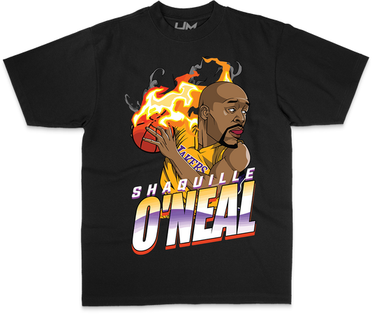 SHAQUILLE O'NEAL NBA Cartoon Heavyweight Shirt