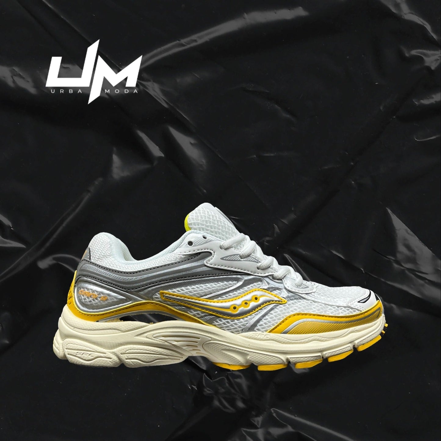 Saucony ProGrid Omni 9 White Yellow