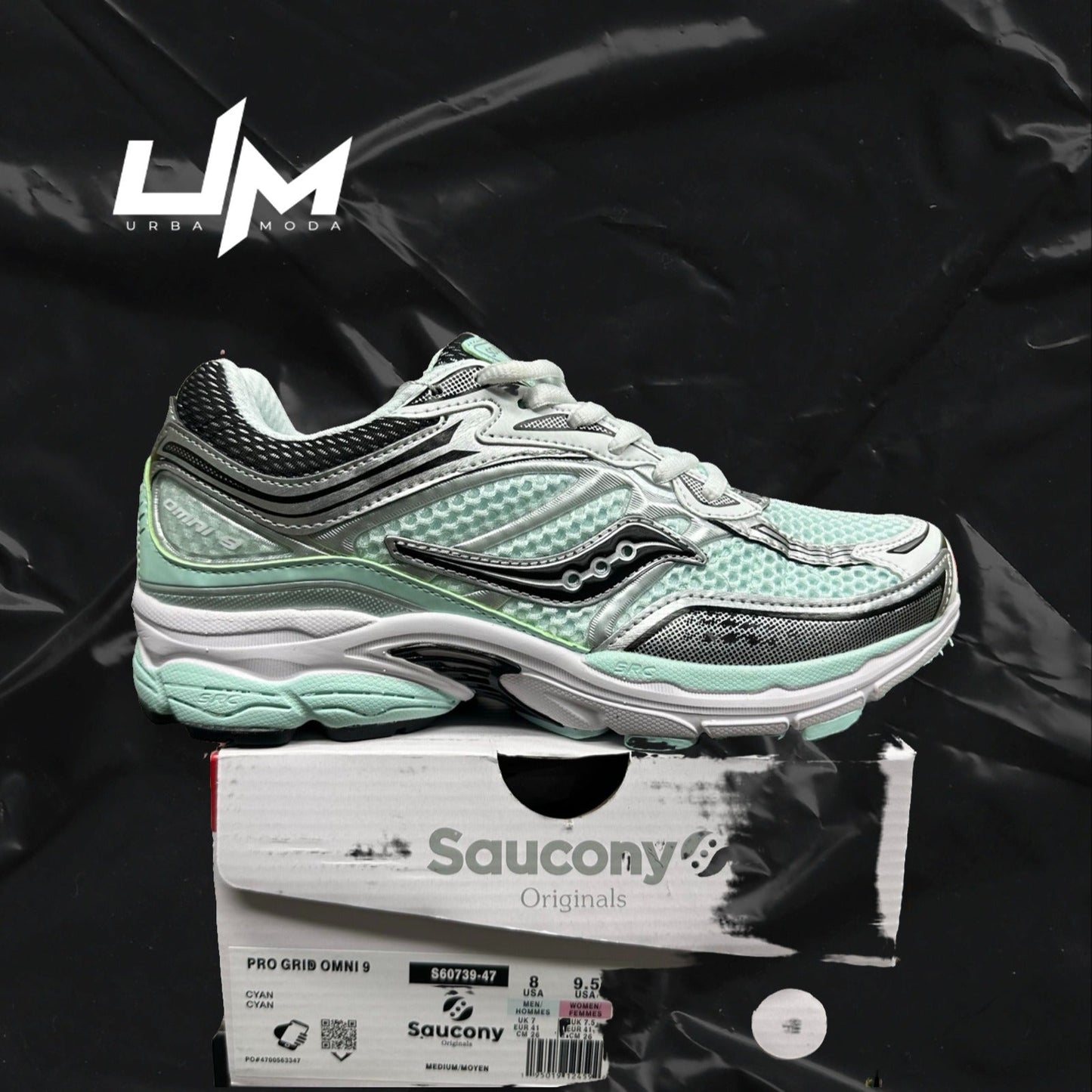 Saucony ProGrid Omni 9 Cyan