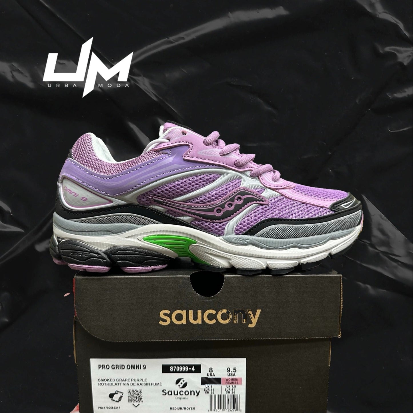 Saucony ProGrid Omni 9 Smoked Grape Purple