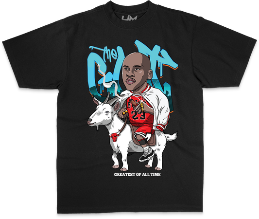 THE GOAT MJ NBA Cartoon Heavyweight Shirt