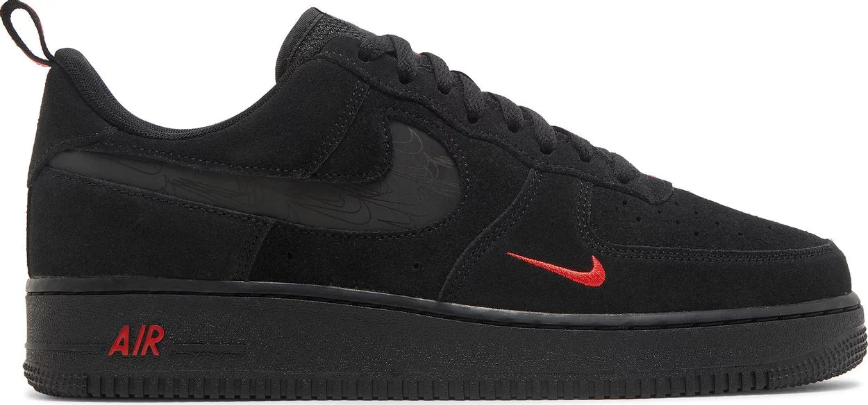 Air Force 1 '07 LV8 'Reflective Swoosh - Black Crimson'