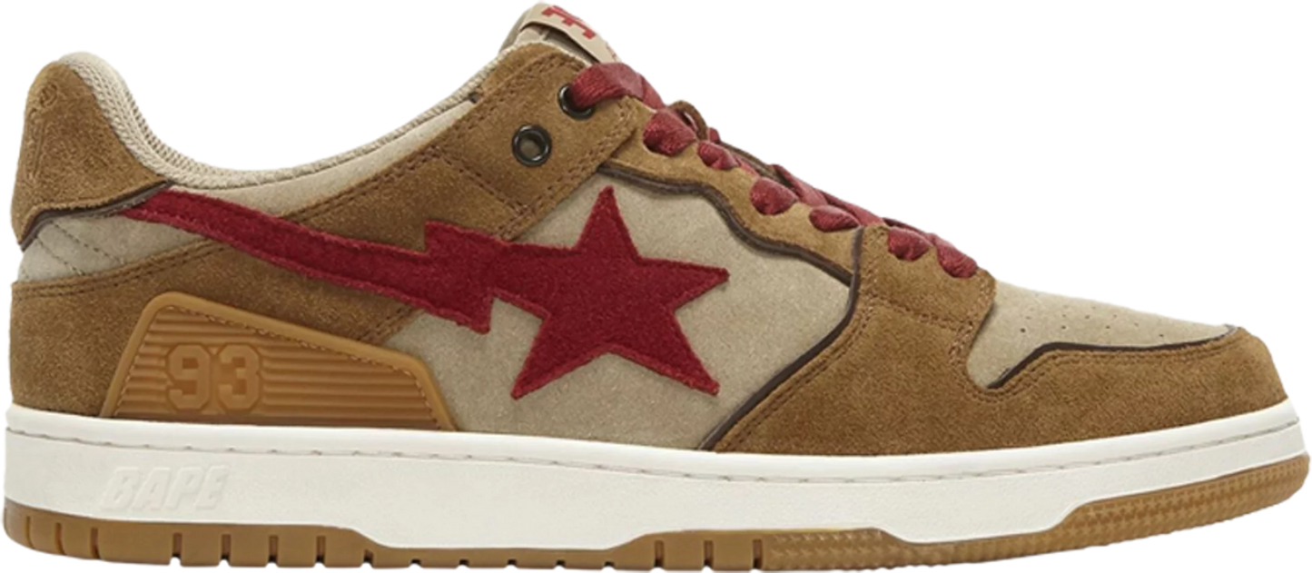 Sk8 Sta Low 'Wheat Red'
