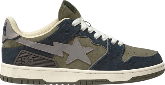 Sk8 Sta 'Army Green Dark Blue'