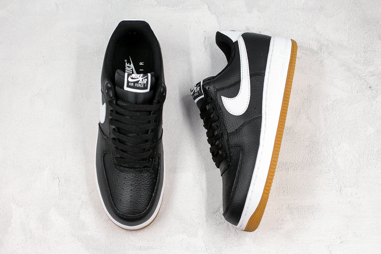 Air Force 1 '07 "Black White Gum"