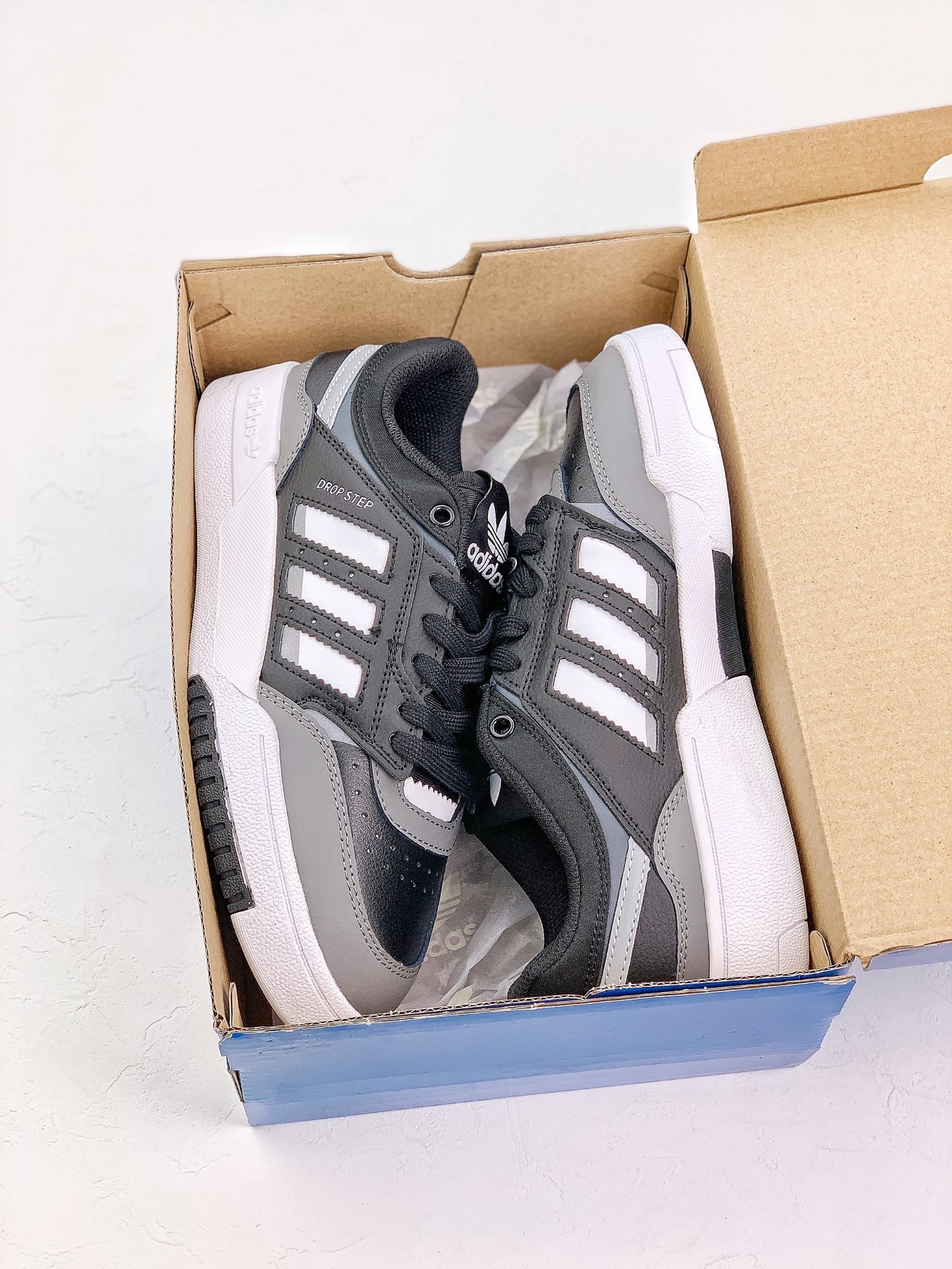 Drop Step Low 'Dark Grey Black'