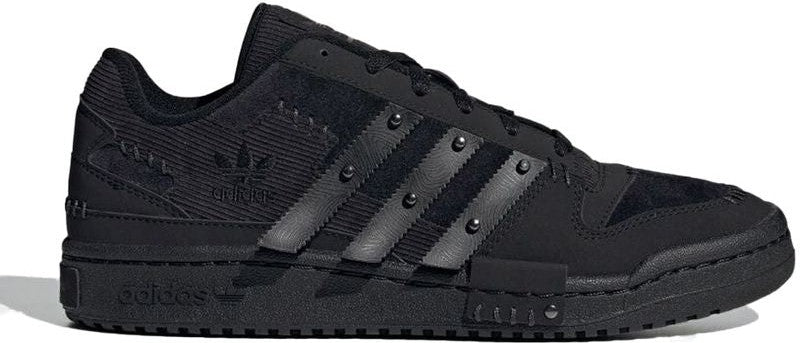 Melting Sadness × adidas originals Forum Low "Core Black"