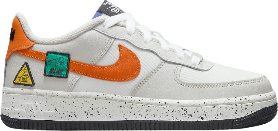 Air Force 1 GS 'ACG - White Starfish' Orange