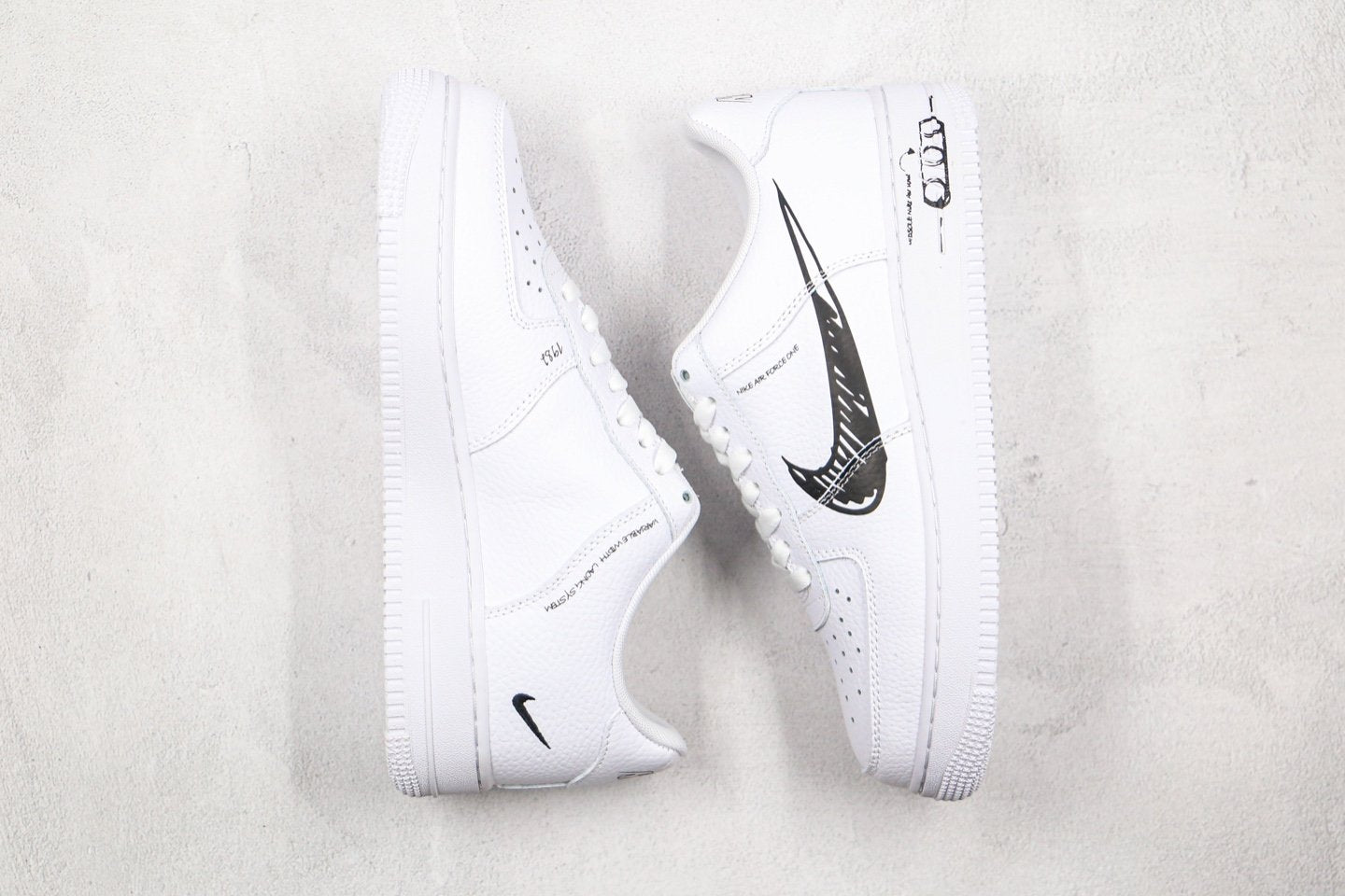 Air Force 1 '07 "Sketch White Black"