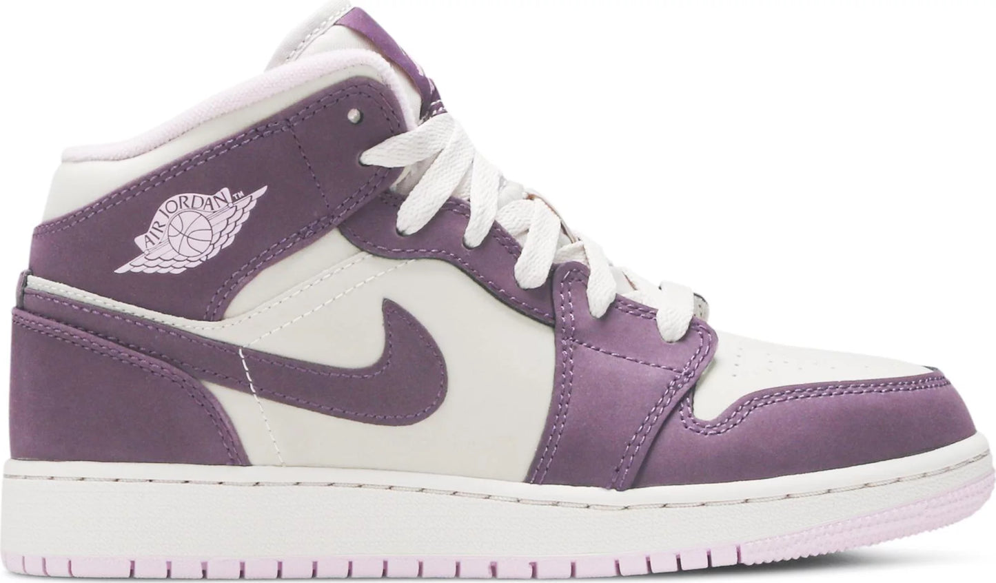 Air Jordan 1 Retro Mid GS 'Pro Purple