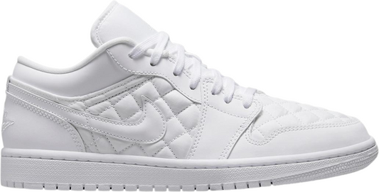 1 Low "Quilted White"