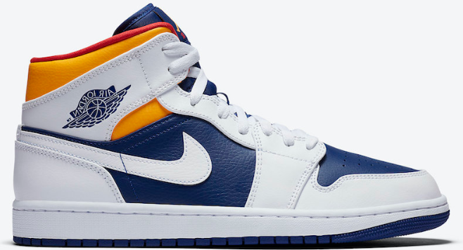 1 Mid White Royal Laser Orange