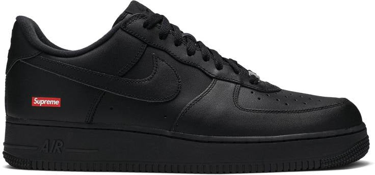 Supreme x Air Force 1 Low 'Box Logo - Black'
