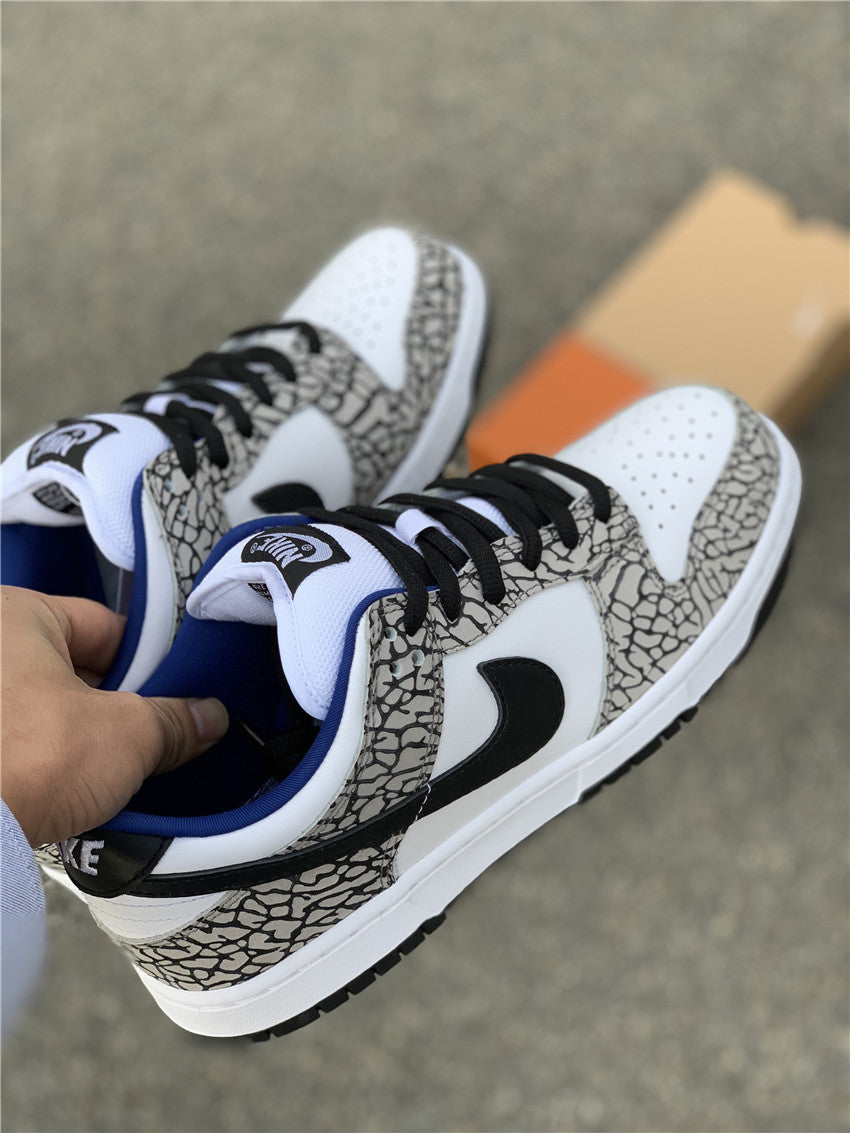 Supreme x Dunk Low Pro SB 'White Cement'