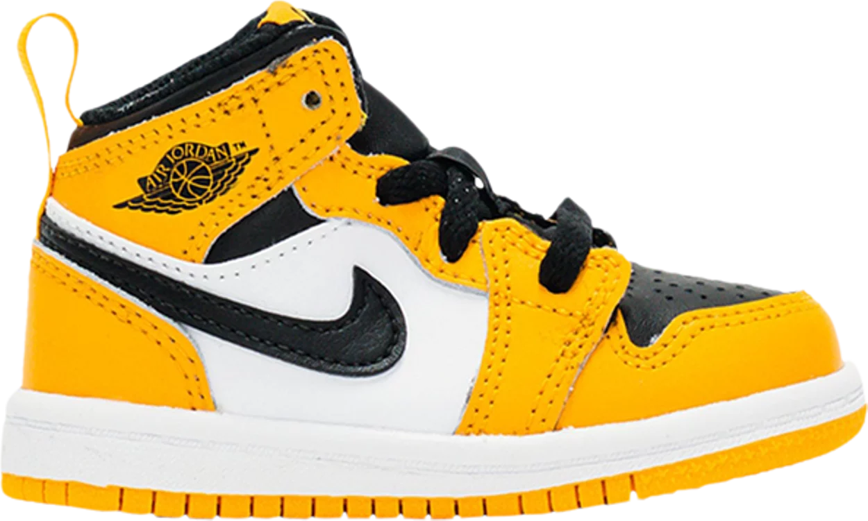 Air Jordan 1 Mid TD 'Reverse Yellow Toe'